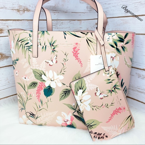 Kate spade arch place botanical garden tote new - Picture 4 of 7